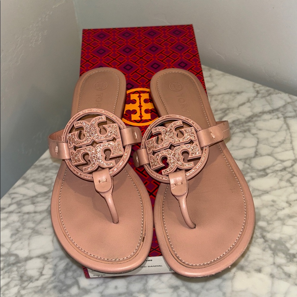 Tory Burch Blush Pink Sandals